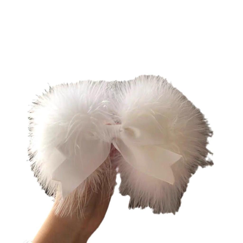 Super Feenfeder Haarspange: Koreanischer weißer Hanfu & Mori-Stil-Accessoire