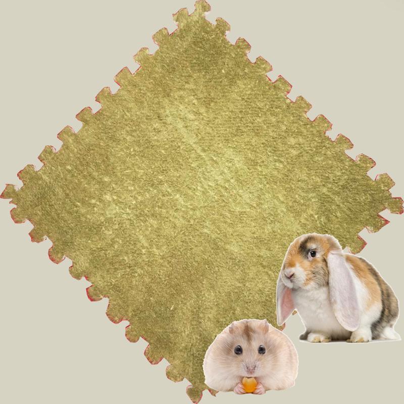 Waschbare Meerschweinchen Kaninchenkäfigmatte Wasserdichte Hamster-Bettmatte Käfig Urinunterlage Kleintier Kaninchen Maus Wiederverwendbare Matte