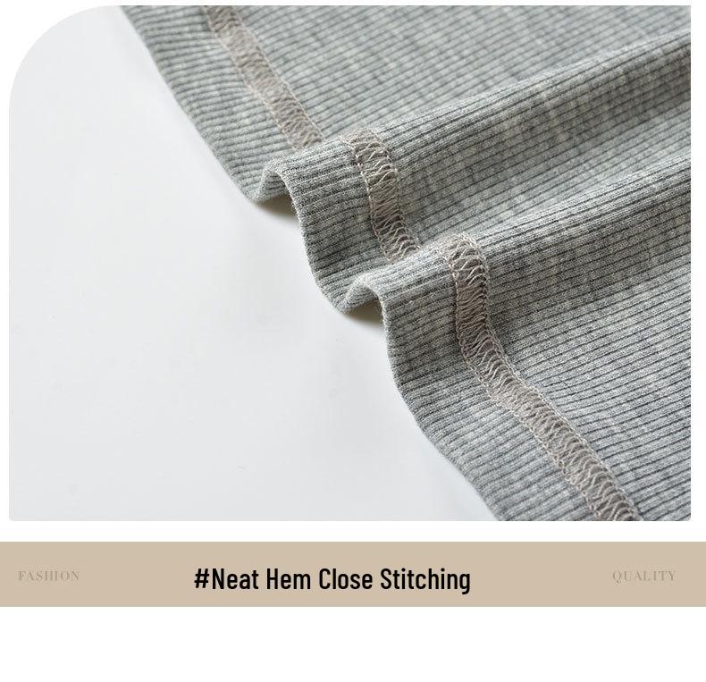 Women's Fall Pajama Set: Long Sleeve & Long Pants with Breast Pads, Modal Fabric, Wear Indoors or Outdoors