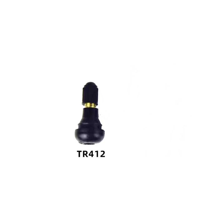4pc Tr413/414C/412AC/413C Tr415/418/438 Tubeless Snap-In brass Tire Valve Stem Rubber tyre valve in sleeve for car Motorcycl tr412