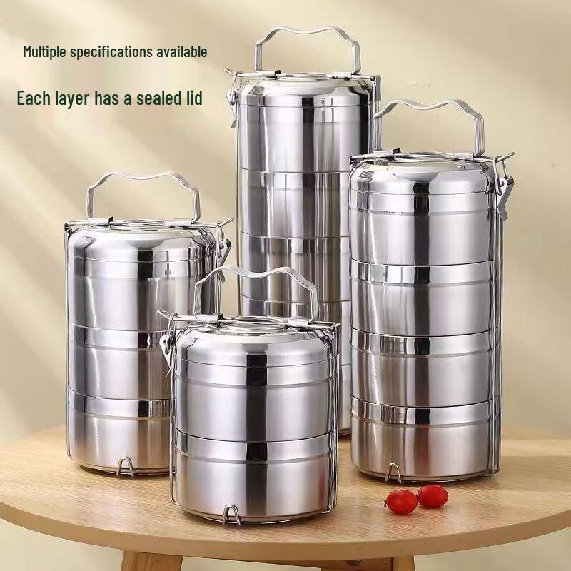 

Lu Feng Lai 304 Stainless Steel Multi-Layer Insulated Food Container