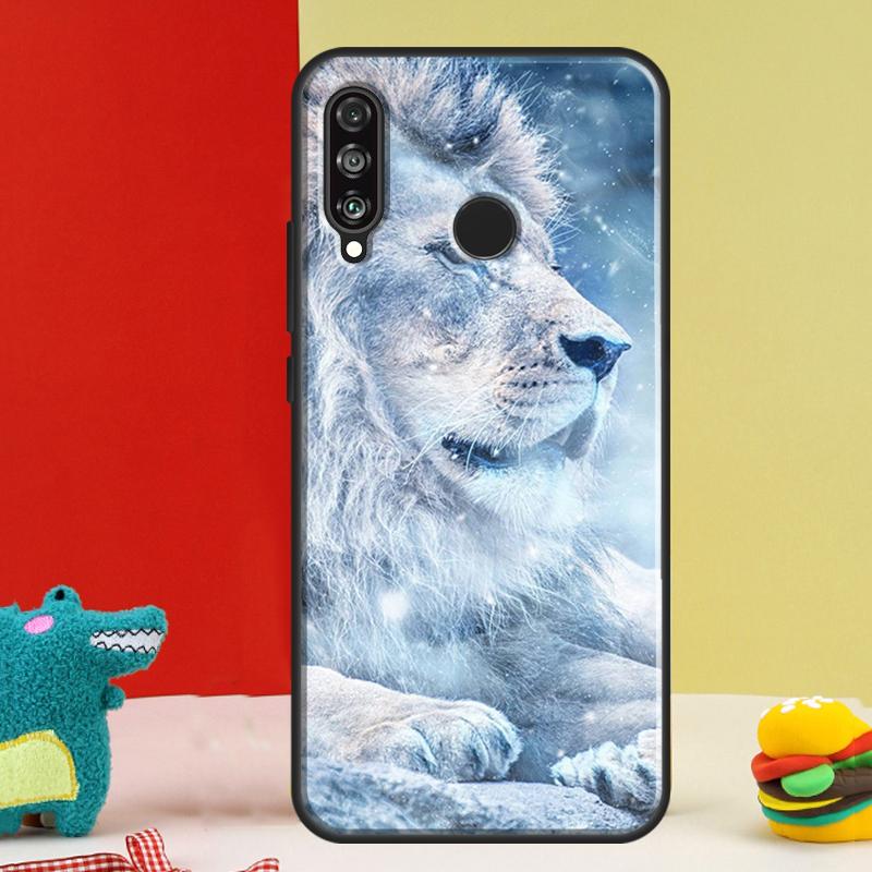 Lion Art For Huawei Nova 12s 12i 11i 8i 9 10 SE Y91 Y90 Y60 Y70 Y72 Y61 P20 P40 P30 Lite P60 Pro Case