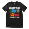 T-Shirt Ufficialmente Licenziata Woodstock Estate Del 1969 Per Uomo