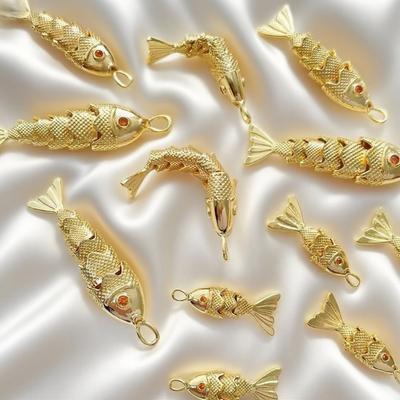 Geométricos Peces Aleación Colgante Joyería Suministros para Manualidades para Collar Pulseras Pendientes Accesorios Creación