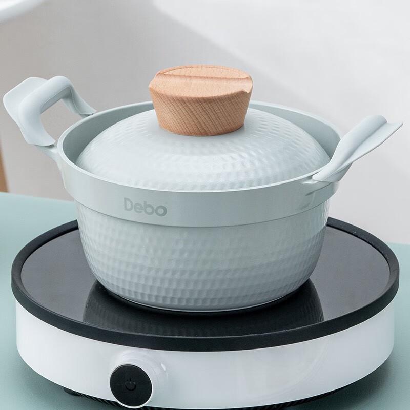 Debo Aluminum Alloy Ramen & Soup Pot with Lid