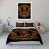 Golden Lion with Banner. Bedding Sets Duvet Cover Sets Duvet Covers Pillowcases(1 * Duvet Cover 2 * Pillowcases Without Duvet Insert)