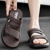High Quality Men Sandals Summer Slip on Casual Slippers Lightweight Beach Sandals Comfortable Casual Shoes Retro Roman Sandals