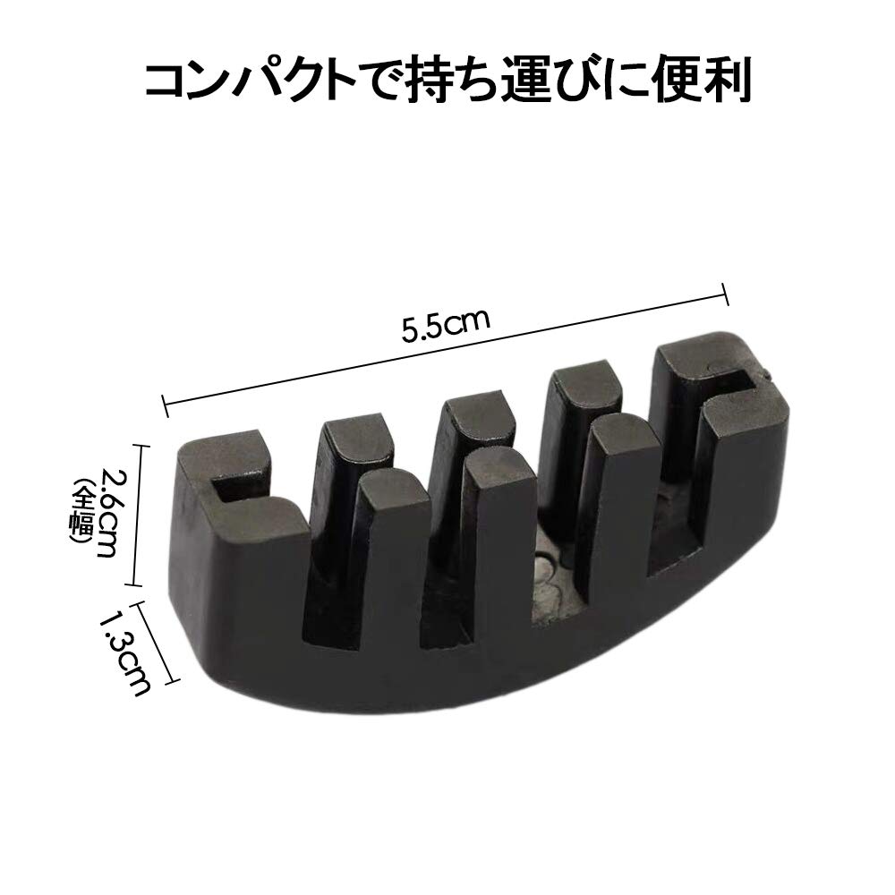 YFFSFDC Sordină Vioară Cauciuc SORDINĂ VIOARĂ Pentru Exersat Noaptea 4/4 Ușoară, Compactă, Portabilă,