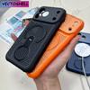 Luxury 360° Rotate Stand For Magsafe Magnetic Phone Case For iPhone 17 Air 16 15 14 Plus 13 12 11 Pro Max Heat Dissipation Cover