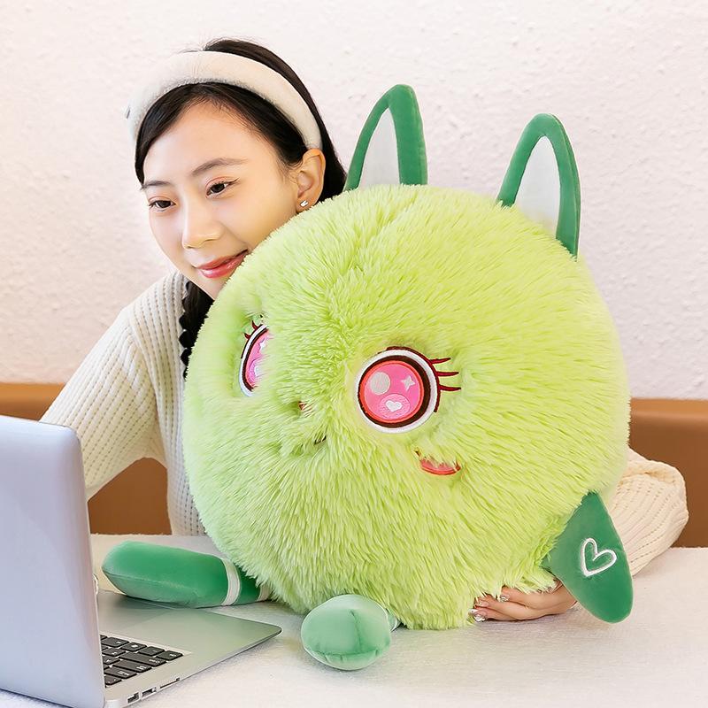 Soft and Cute Monster Plush Toys for Children's Birthday Gifts Office Sleeping Pillow Sofa Cushion Cute Pet Decorations