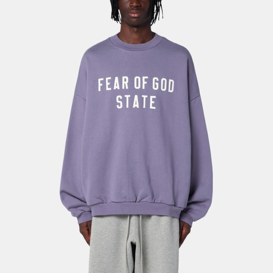 Fear of God Essentials FALL24 HOMECOMING Heavy Fleece Crewneck Men's 192BT246237F