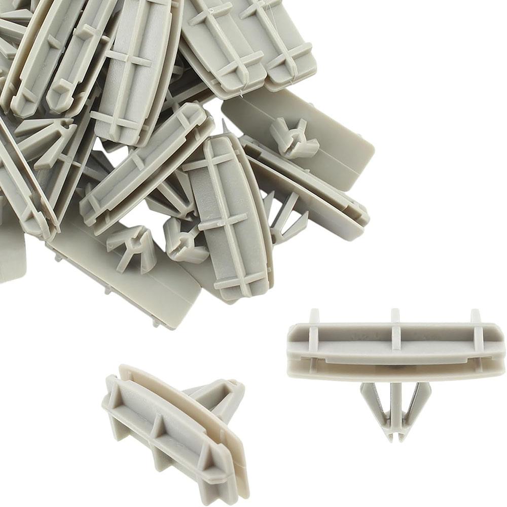 10Pcs Fender Flare Retainer Clip Fastener Gray For Jeep Liberty Wrangler 2005-On
