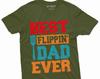 Father's Day Dad BBQ Grilling Tee Shirt Daddy Father 4th of July Birthday Cook Gift Funny Tee Shirt