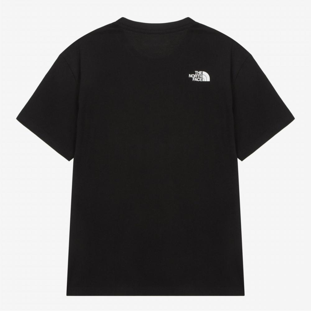 The NorTh Face NT7ur77a Men S CoTTon baSic ShorT Sleeve T ShirT Black