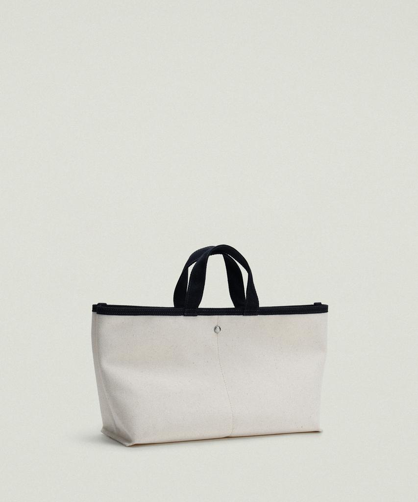 Zoeet Standard Tote Canvas Bag (Ecru)