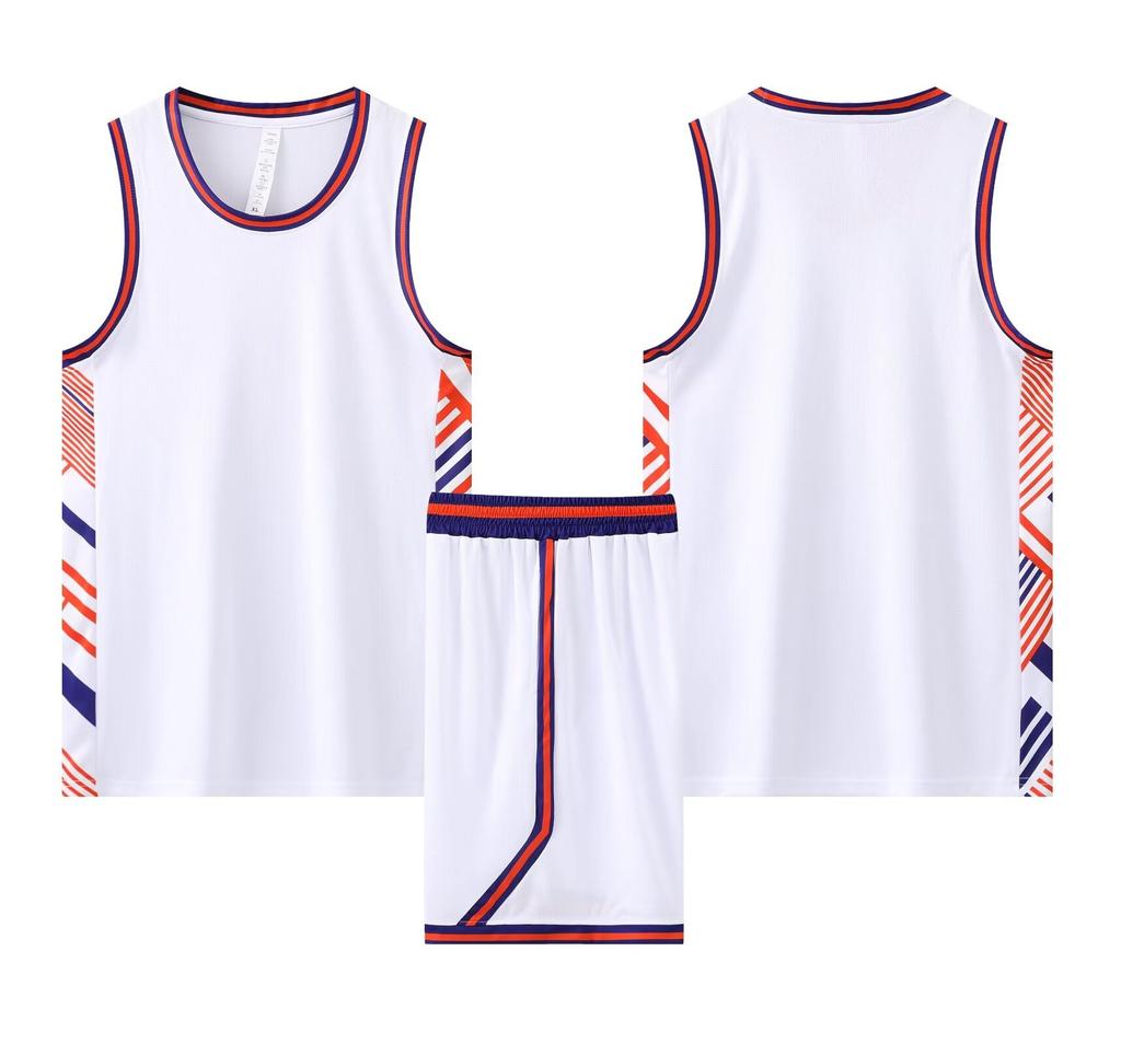 151 Basketball Jersey Set, Adult Children'S Clothing, Men'S Print, Competition Training Jersey, Jersey With Pockets On Both Sides 3Xs-5Xl