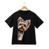 Yorkie T-Shirt Mens Womens Tees Top - Unisex Cute Yorkshire Terrier Peek Dog Graphic Tee Pet Lover