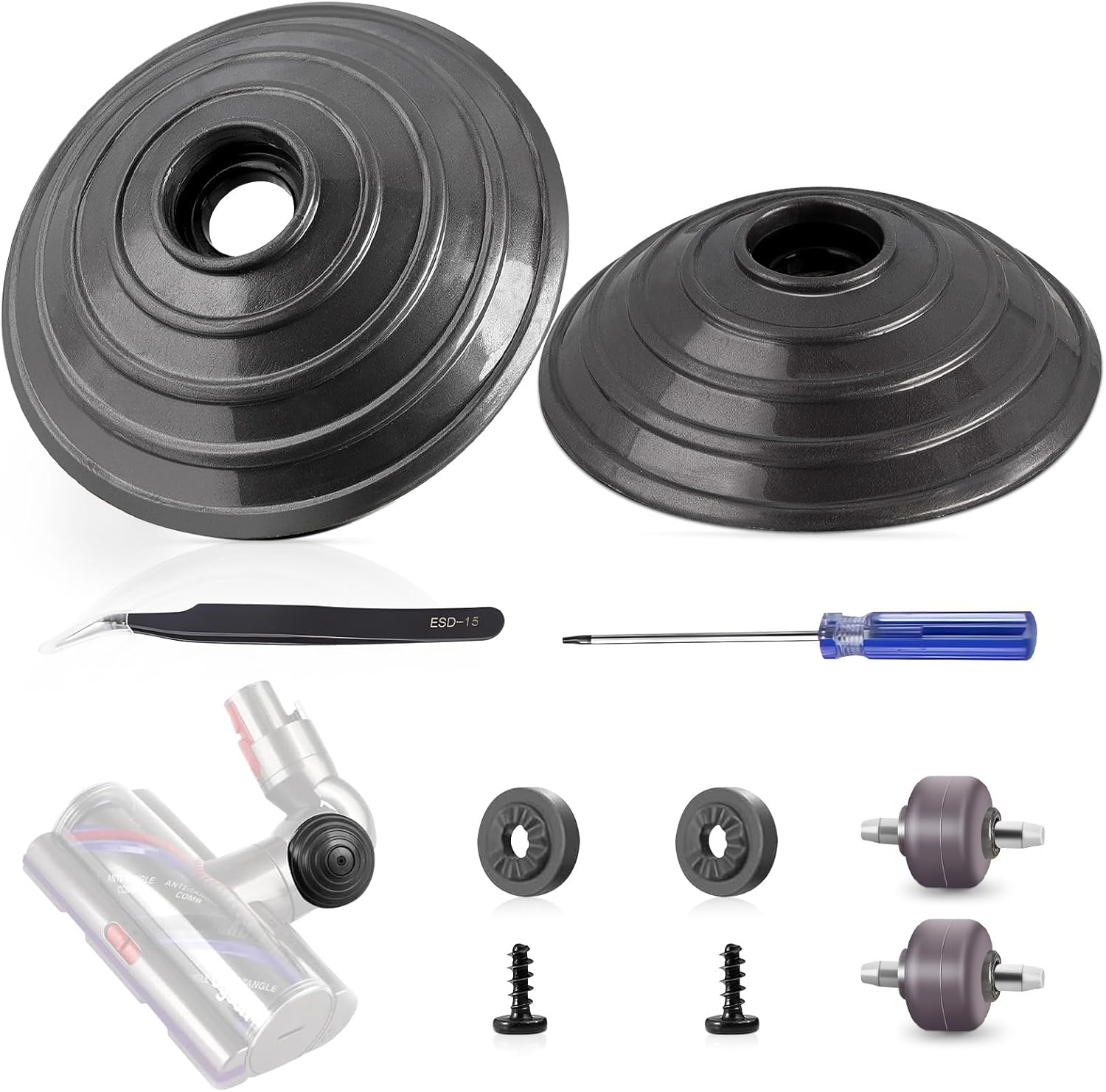 Direct Drive Brush Replacement Kit Vacuum Cleaner Parts
