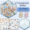 3D Miniature Scene Collage Stickers: Cute Decompression Handbook Stickers