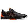 Asics Fabric Fashion Durable Support Low Top Training Shoes Men Sneakers Black Orange 1053A042-001