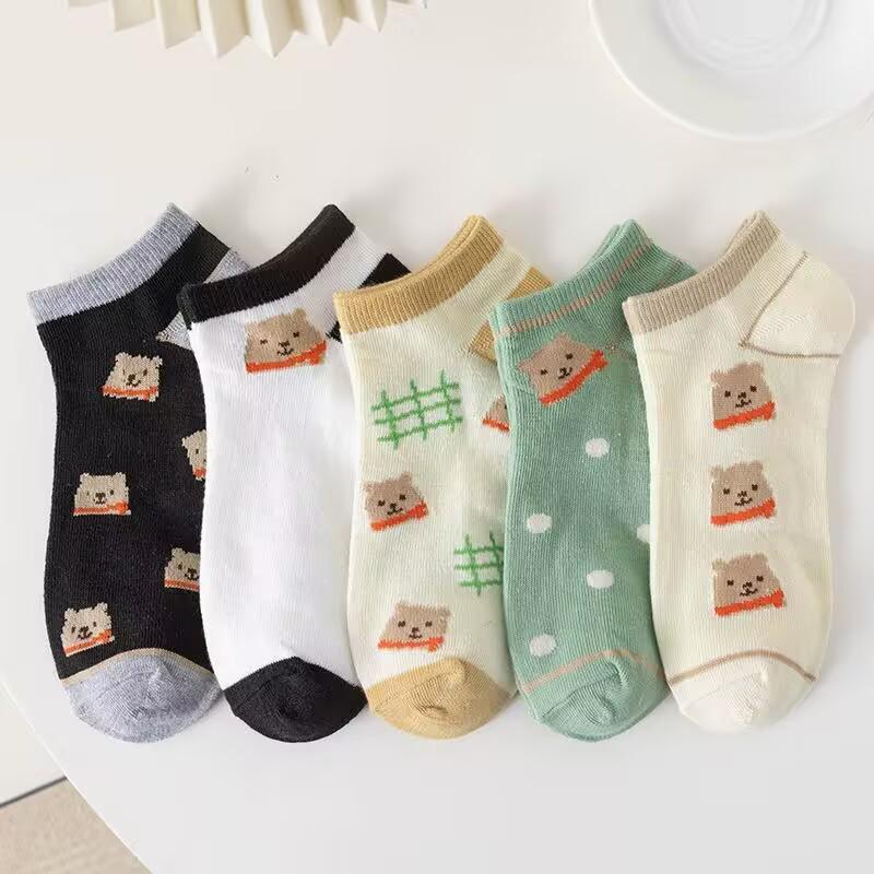 Spring-Summer Breathable Anti-Odor Cotton Ankle Socks for Men & Women