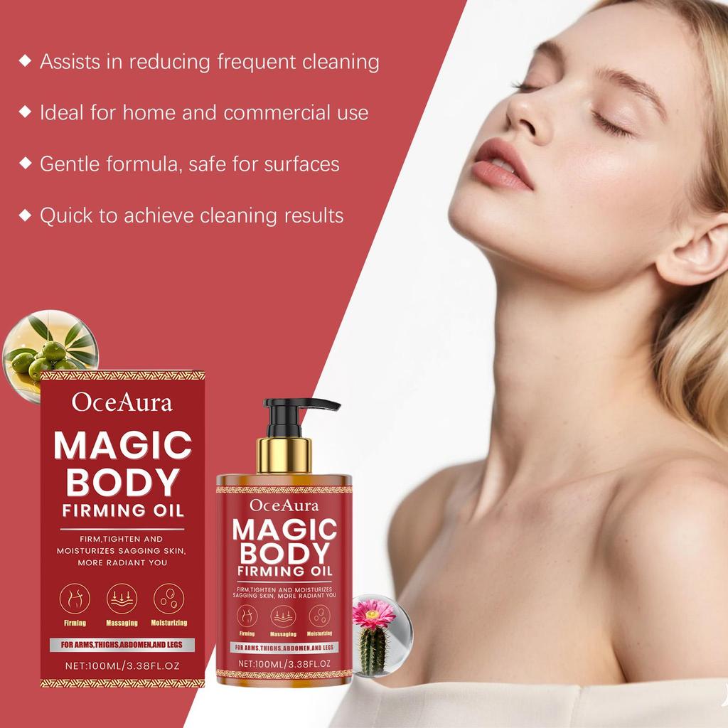 OceAura Body Moisturize Oil Firm Skin Improve Relaxation Reduce Fine Lines Relieve Stress Deep Hydrate Wh-iten Skin Massage Oil