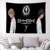 Classic Anime DDeath NNote Colorful Tapestry Wall Hanging Bohemian Wall Tapestries Mandala Wall Hanging Sheets