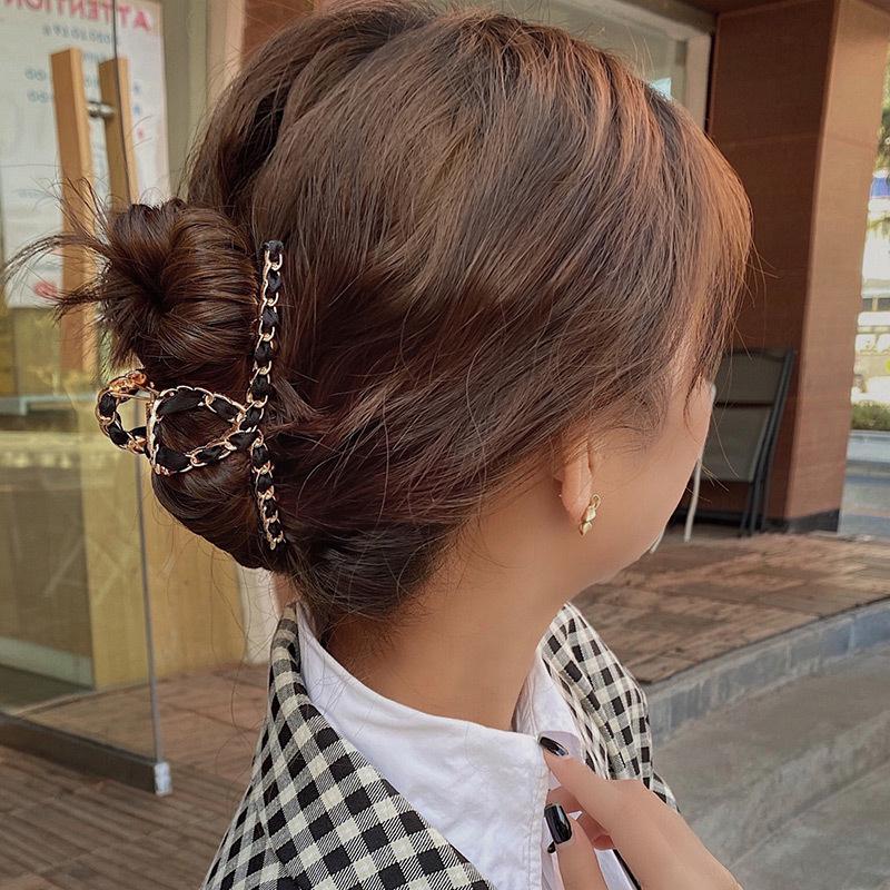 Korean Dongdaemun High-End Bow Hairpin Clip for Women