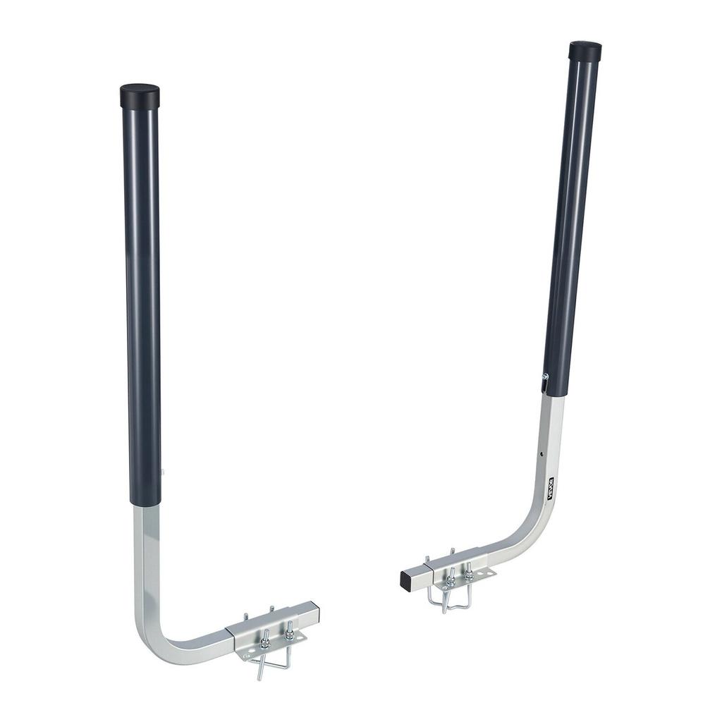 Boat Trailer Guides, 1016 Mm/1219 Mm Height Guide Poles, 2PCS High-Hardness Steel Trailer Guide-Ons, Adjustable Guide Poles with PVC Pipes, for Ski