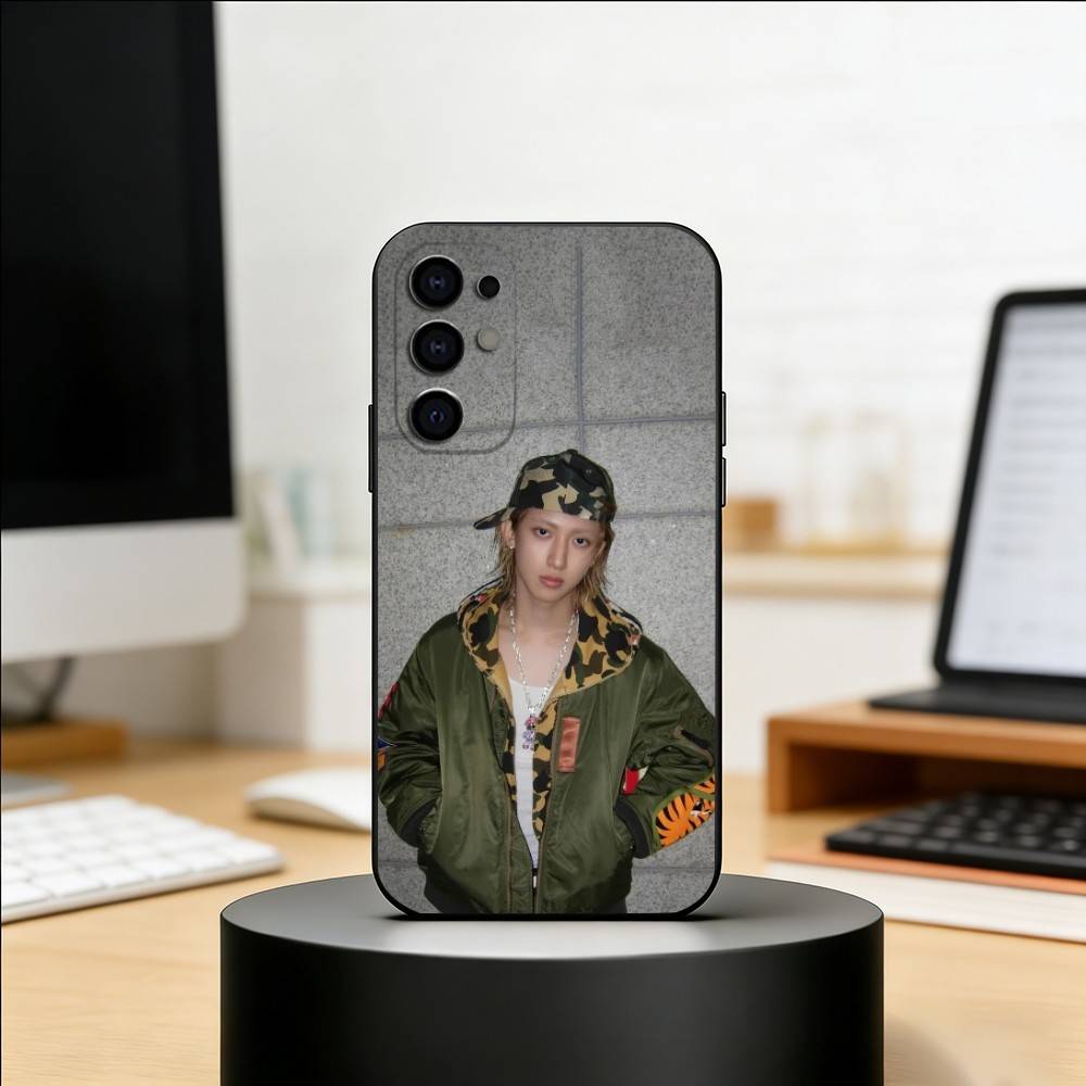 Woojin LNGSHOT Jung Woo Jin Phone Case For Samsung S25,S24,S21,S22,S23,S30,Ultra,S20,Plus,Fe,Soft Silicone Black Cover Samsung S30plus5G