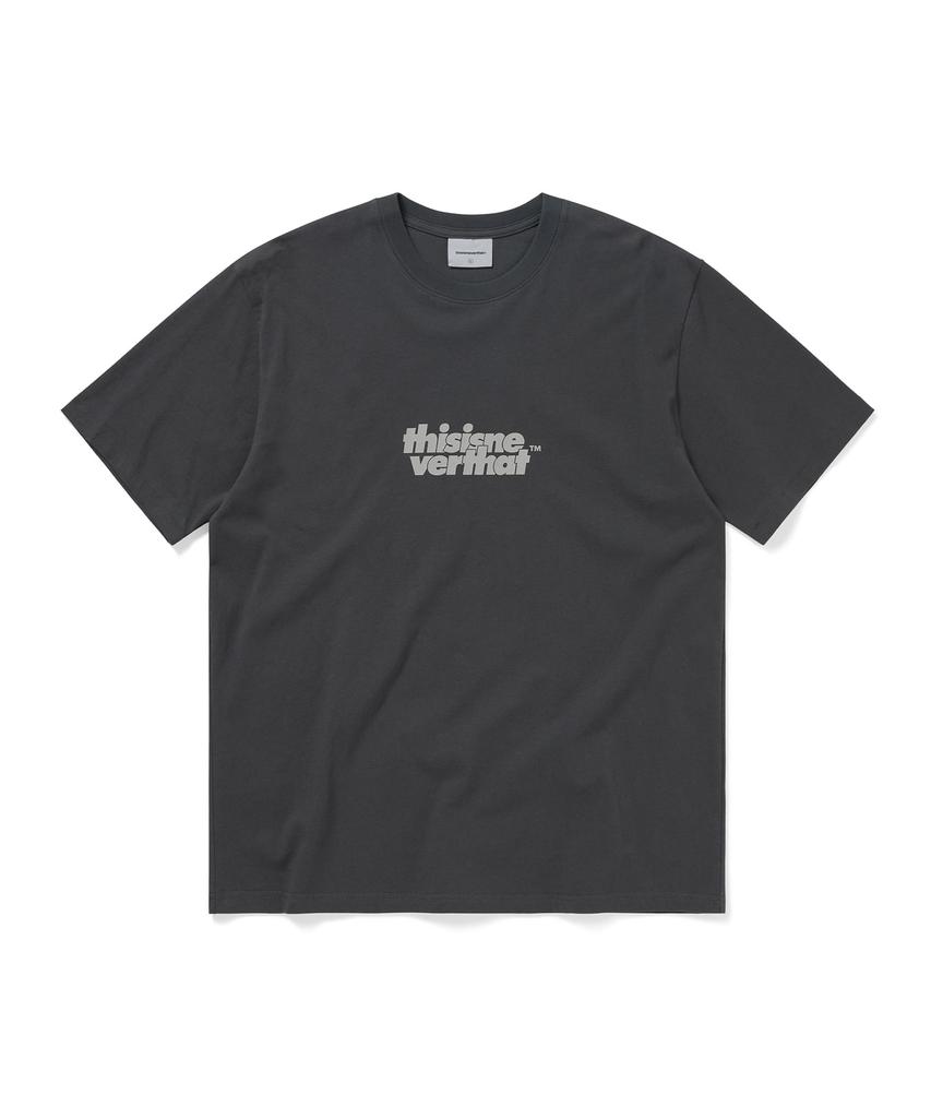 THISISNEVERTHAT Ol-Logo Tee Dark Gray