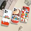 Trolly Egg KINDER JOY Surprise Phone Case For IPhone 17 16 15 14 13 12 11 Pro XS Max Plus Soft Silicone Cover