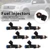 6PC 0280158055 Fuel Injectors 5L2Z9F593CA For Mercury Mountaineer Ford Explorer