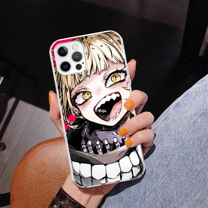 Himiko Toga Waifu Anime Phnoe Case for Iphone 17 Air 16 11 12 13 Mini 14 Plus 15 Pro Max 7 8E SE 2020 16ProMax Phone Cover Coque