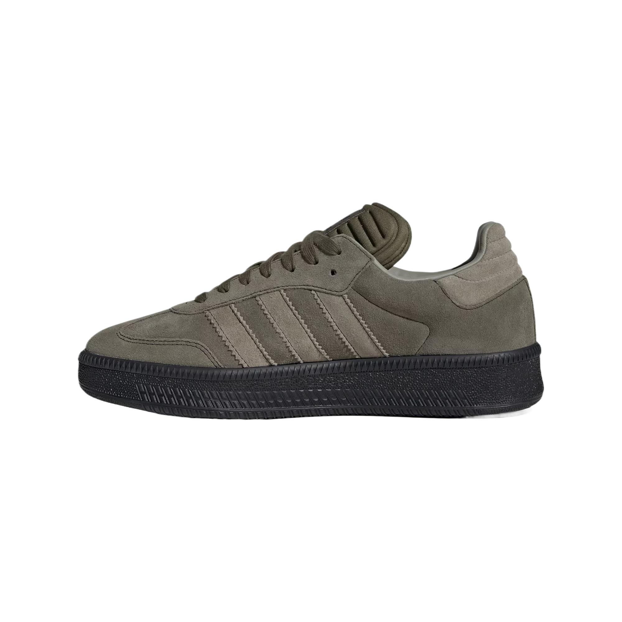 

adidas Originals Samba XLG Olive Strata Silver Pebble Black Unisex Platform Sneakers ID3913 39