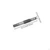 Propeller Shaft with Splined End Replacement Metal