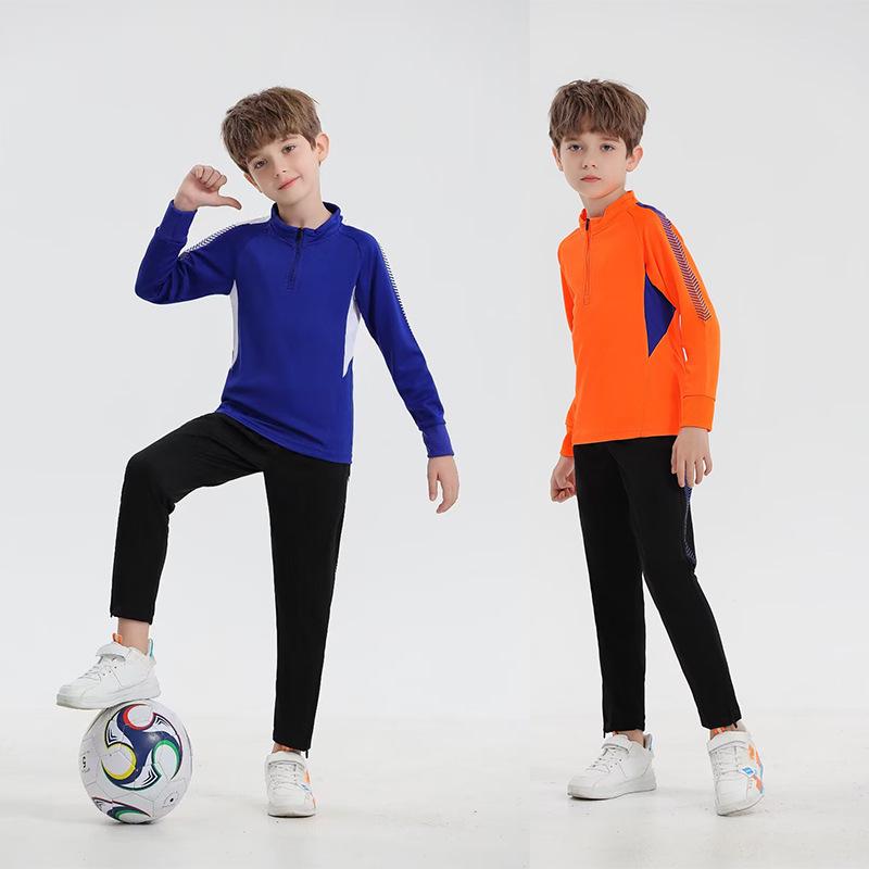 Adult & Youth Competition Training Set: Team Uniform, Long Pants, Long Sleeve, Half-Zip Cycling Suit