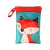 Wet And Dry Dual-use Zipper Storage Bag Cute Storage Clothing Storage Bag