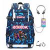 Hot Selling Game-Themed Outdoor Travel Bag Large Capacity with USB Hiking Backpack