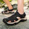 Fashion Breathable Men Walking Sandals Handmade Flats Casual Shoes All-match Men's Luxury Sandals Stylish Mens Hollow Out Loafers Hombre