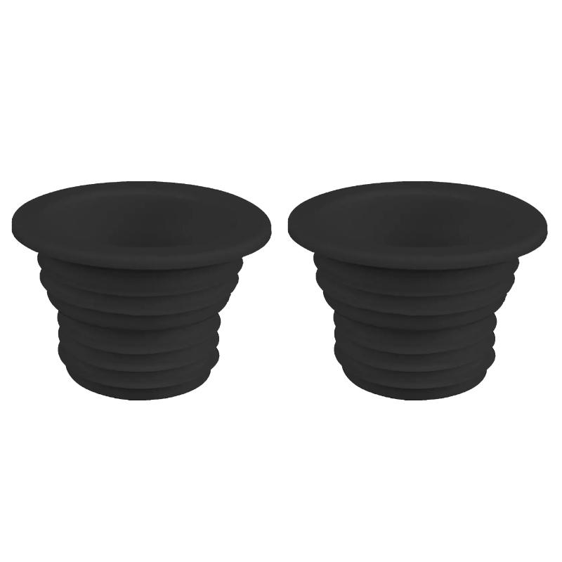 12/4/2 SZT Domowy Pierścień Uszczelniający do Rury Kanalizacyjnej Zapobiegający Zapachom Teleskopowy Korek do Odpływu Podłogowego Pralki Złącze Akcesoria do Rur Kuchennych Łazienkowych