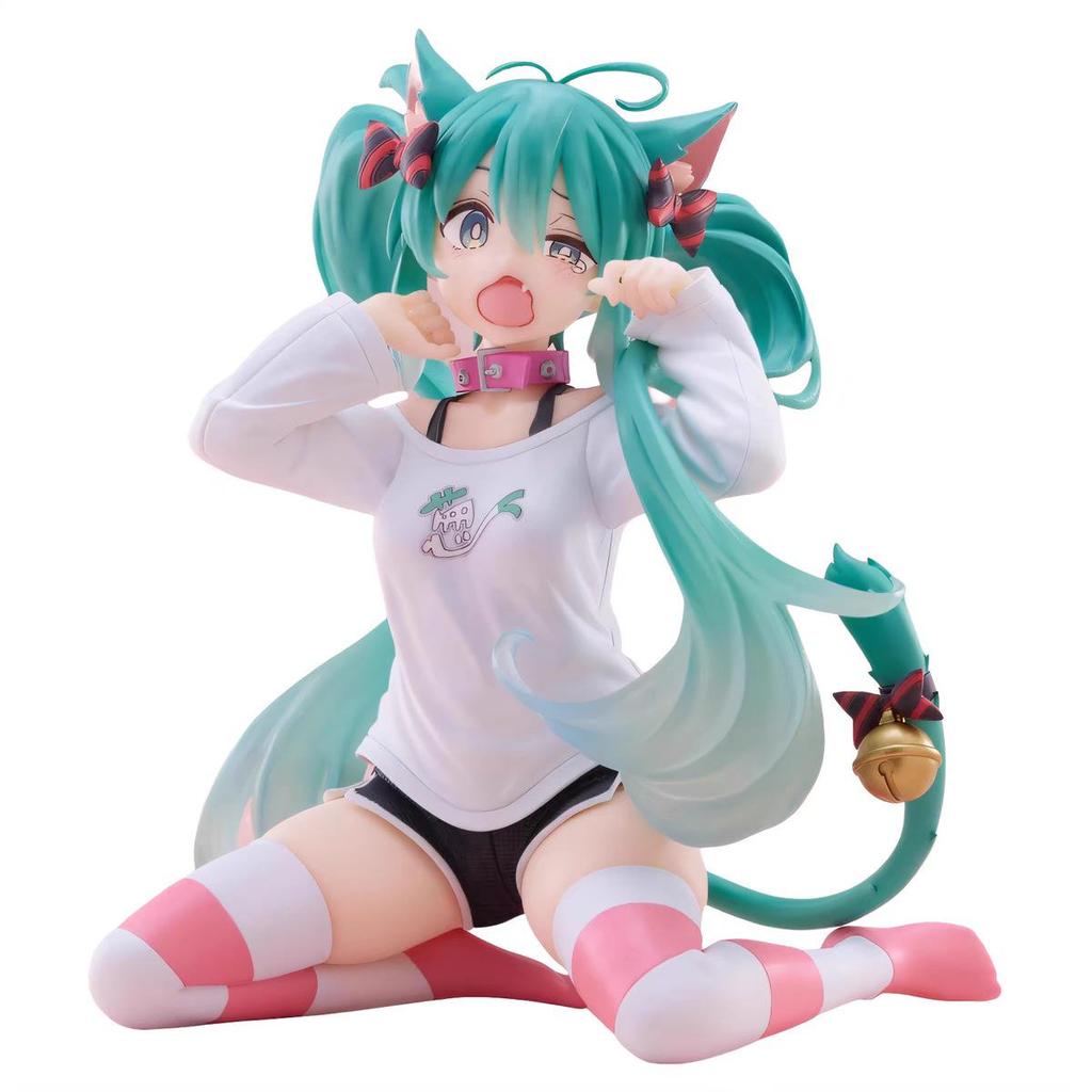 Hatsune Miku Katteøre Pyjamas Figur: Anime Vakker Jente Bordpynt Gave