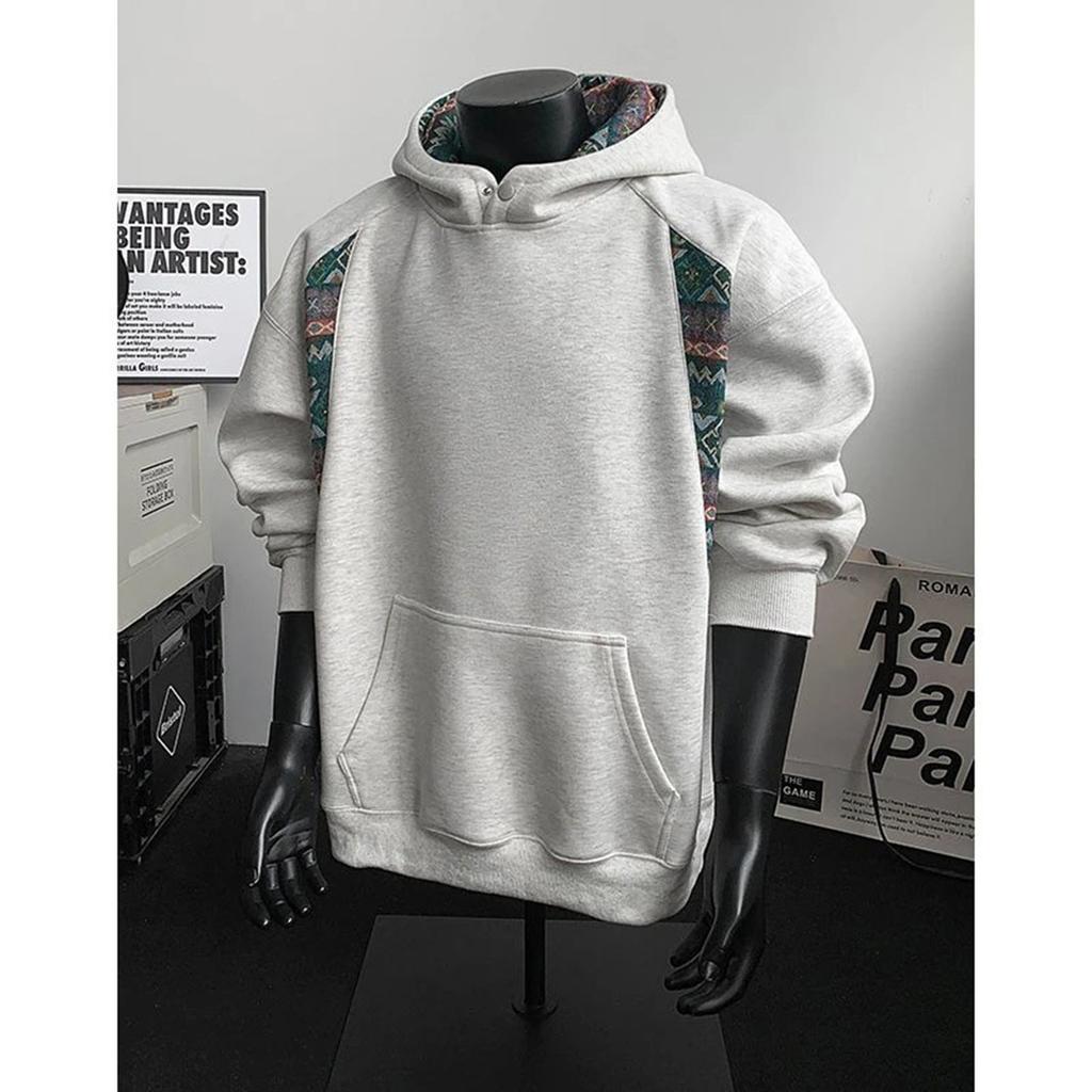 Sweater Men's Autumn New Contrast Design Coat Hoodie