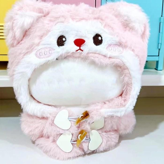 Ruokey Plush Clothing Outfit Only 15cm-20cm Doll Clothes Cute Costume Dress-Up DIY Accessories Jumpsuit Photo Road Doll Generation Clothes