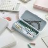 1Pcs Portable Manicure Cuticle Nipper Brush Organizer Case Nail Art Tool Storage Box Multifunctional Brush Travel Container