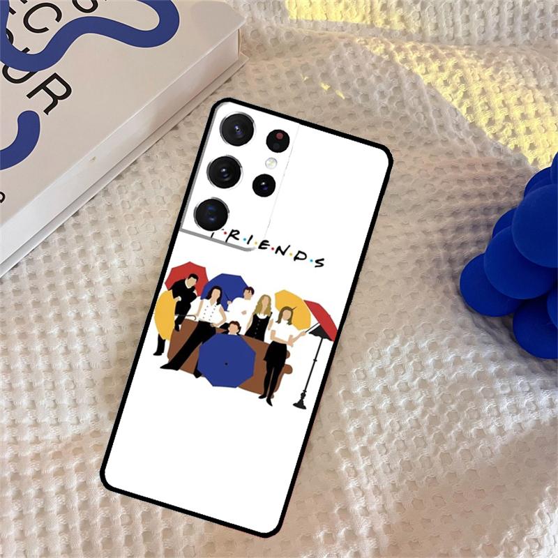 Friends TV Show Phone Case For Samsung Galaxy S25 S24 Ultra S9 S10 S20 S22 S21 Plus S23 FE Portector Cover