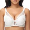 Lace Bra for Women Push Up Bra with Wire Plus Size Underwear Sexy Hollow Out Brassiere Feamles Lingerie 34-50