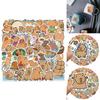Cute Cartoon Capybara Stickers 50 Pack Waterproof For Skateboards Luggage And Phones