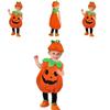 Vibrant Orange Pumpkin Fancy Dress For Children Halloween Celebration Events