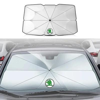 Husa Parasolar Parbriz Auto Anti UV Parasolar Accesorii pentru Skoda fabia octavia Rapid kodiaq superb 3 A4 A5 A7 Mk3 karoq